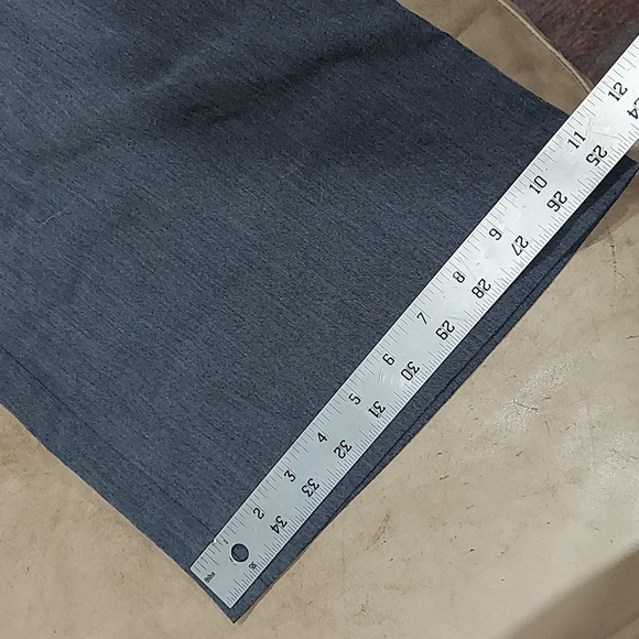 Inc international concepts heather gray wide leg dress trouser pant size 4 - Picture 7 of 9